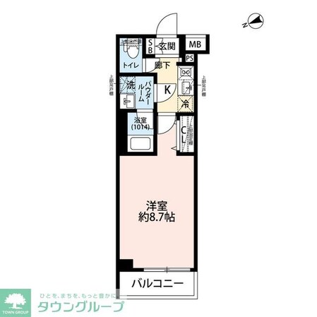 アルコバレーノお花茶屋の物件間取画像